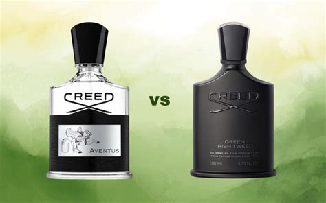 creed aventus vs green irish tweed